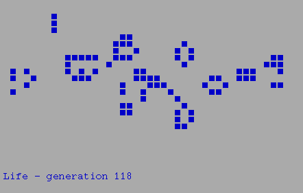 Conway's game of life
