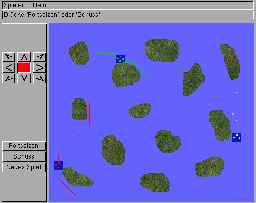 Screenshot Spielfeld